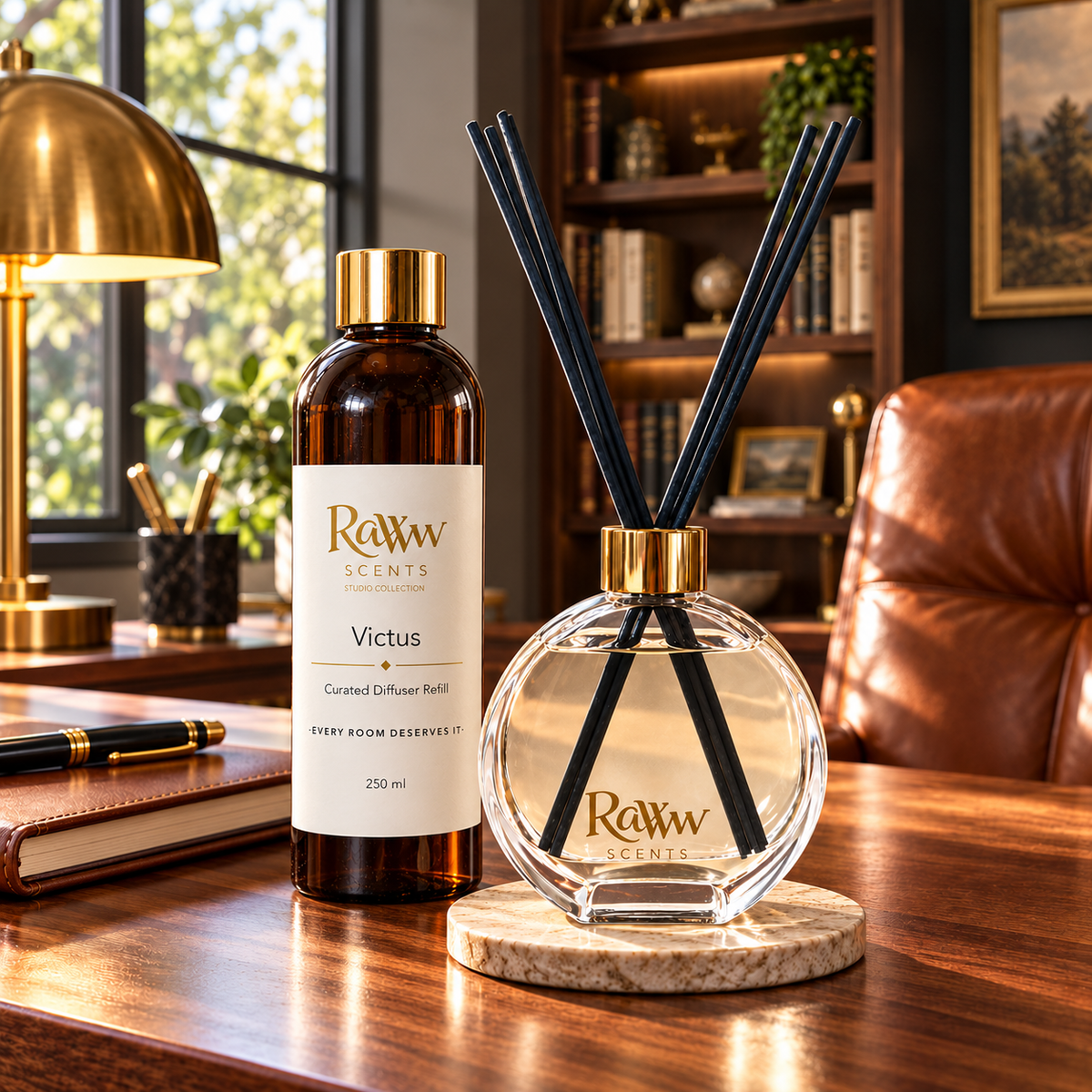 Victus: Designer Perfume Inspired Diffuser Set