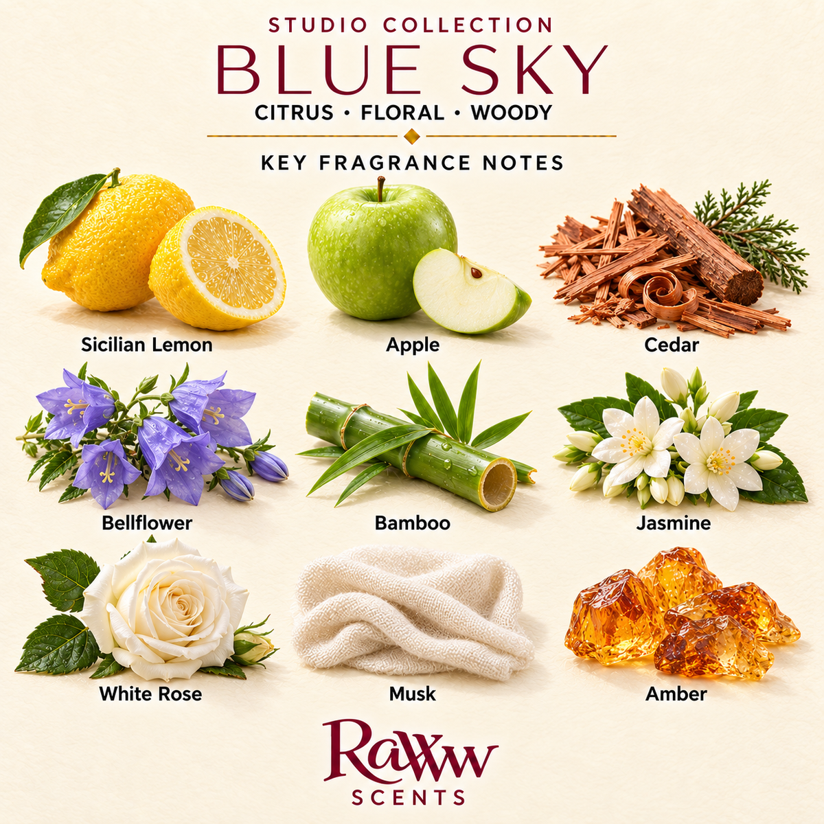 Blue Sky fragrance notes