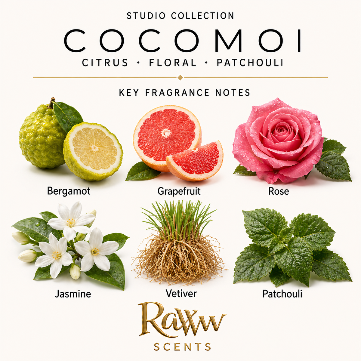 Cocomoi fragrance notes