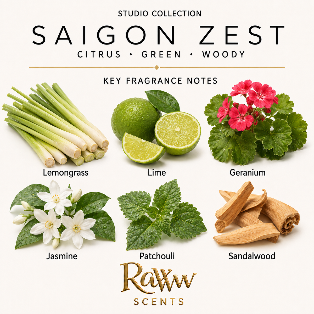 Saigon Zest fragrance notes