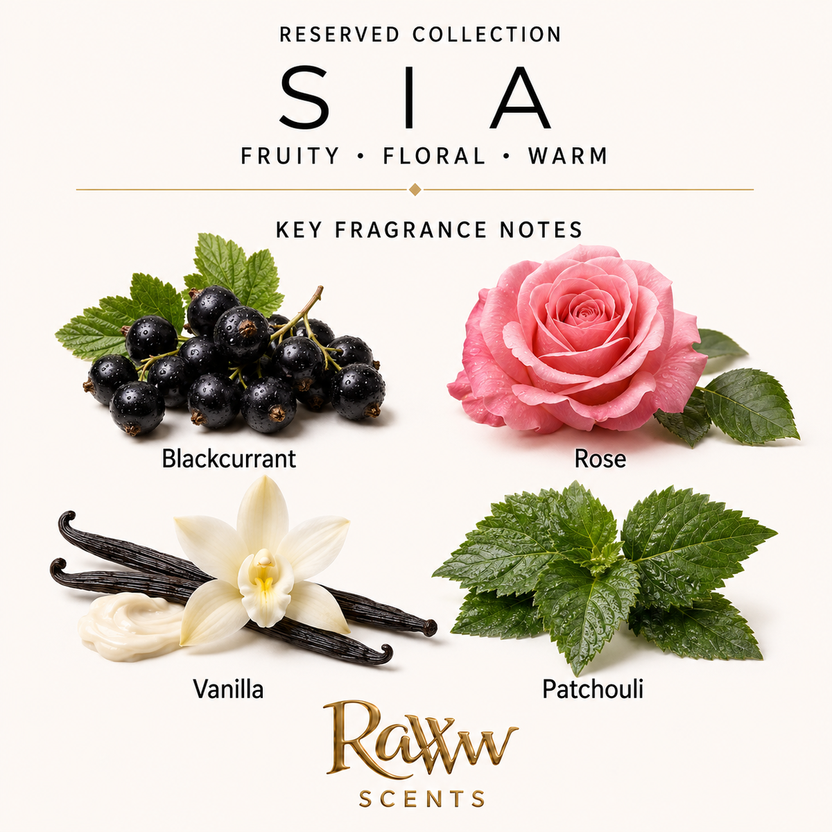 Sia fragrance notes
