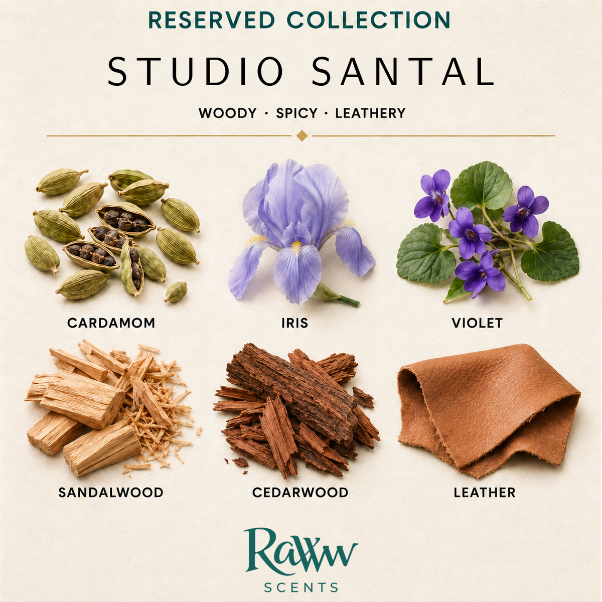 Studio Santal fragrance notes